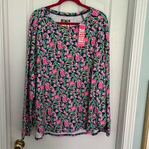 NWT Xxl Lilly Pulitzer Blythe Pullover Spf50+